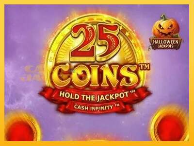 Срећа је на вашој страни са уређајем 25 Coins Halloween Jackpots