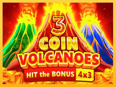 Срећа је на вашој страни са уређајем 3 Coin Volcanoes