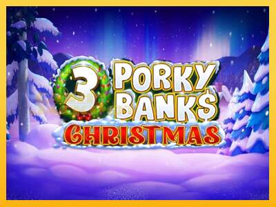 Срећа је на вашој страни са уређајем 3 Porky Banks Christmas