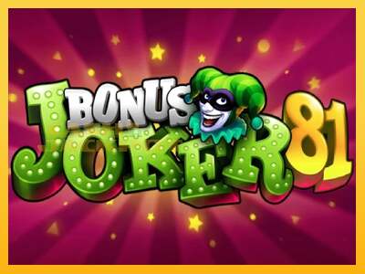 Срећа је на вашој страни са уређајем Bonus Joker 81