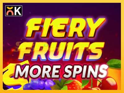 Срећа је на вашој страни са уређајем Fiery Fruits More Spins