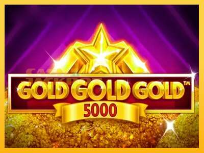 Срећа је на вашој страни са уређајем Gold Gold Gold 5000