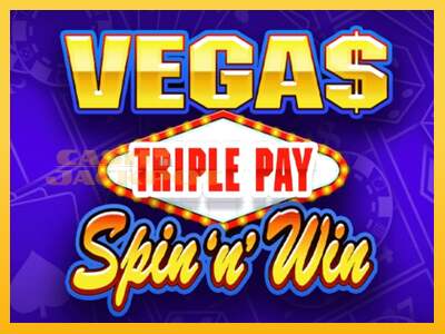 Срећа је на вашој страни са уређајем Vegas Triple Pay Spin n Win